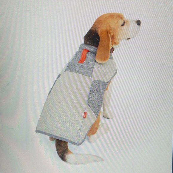 NWT, Reddy dog vest, XXL 33 - 34 inches, Grey/Red - Picture 5 of 9